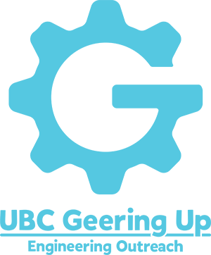 alt= UBC Geering Up Engineering Outreach logo