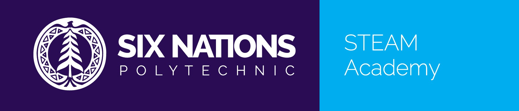 alt= Six Nations Polytechnic Steam Academy logo